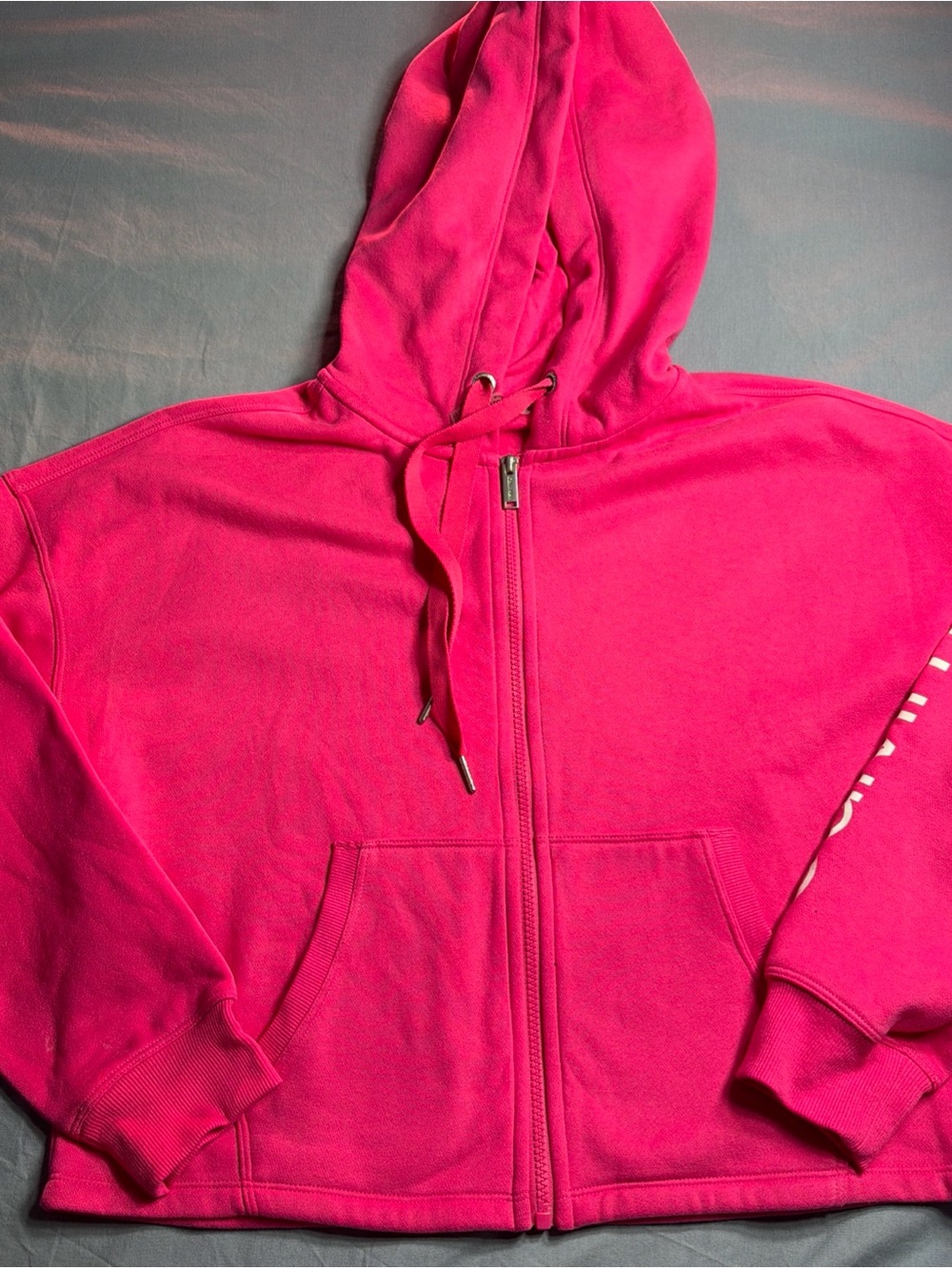 Calvin Klein Pink Performance Zip Hoodie